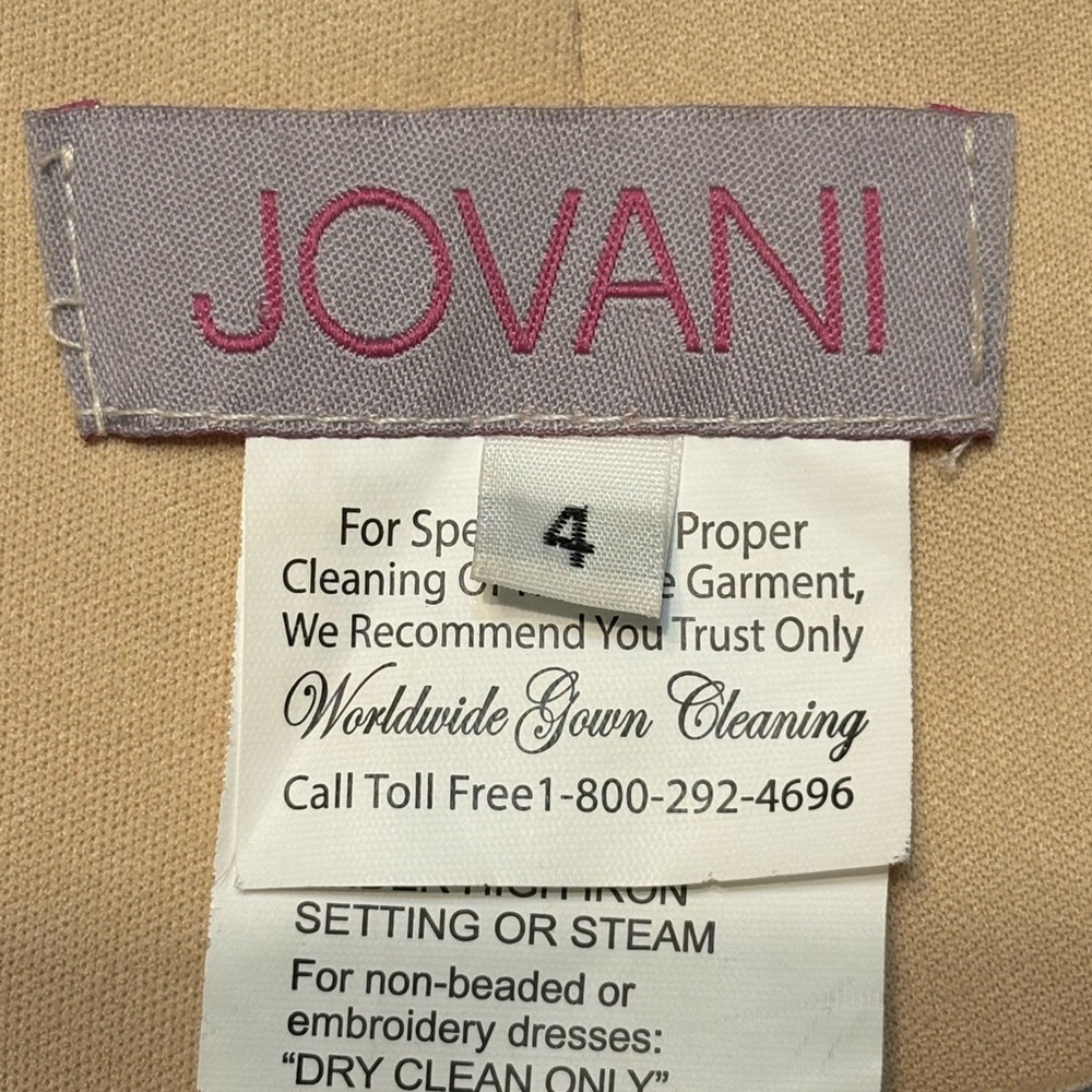 Jovani Two-Piece Short Prom and Cocktail Dress size 4 - Picture 6 of 15